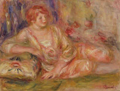 Odalisca reclinata da Pierre Auguste Renoir